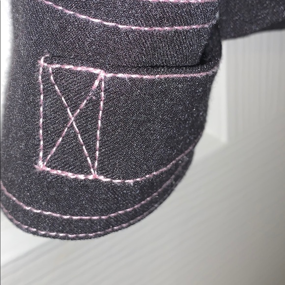 Jendo women’s blazer - charcoal grey / pink - Picture 9 of 9